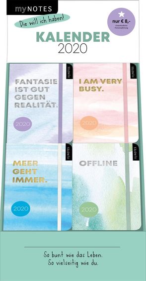 Display myNOTES Pocketkalender 2020