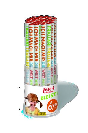 Display Pippi (Film) Bleistift von Lindgren,  Astrid