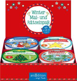 Display Winter-Mal- und Rätselspaß