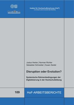 Disruption oder Evolution? von Henke,  Justus, Richter,  Norman, Schneider,  Sebastian, Seidel,  Susen