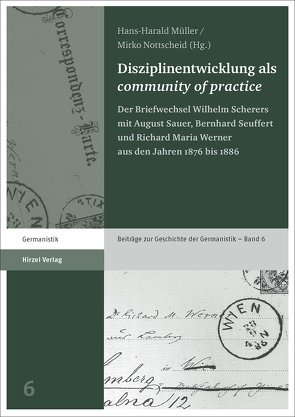 Disziplinentwicklung als „community of practice“ von Müller,  Hans-Harald, Nottscheid,  Mirko