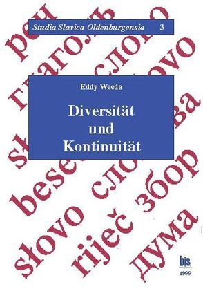 Diversität und Kontinuität von Weeda,  Eddy