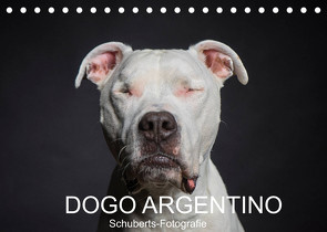 DOGO ARGENTINO (Tischkalender 2022 DIN A5 quer) von Schuberts-Fotografie