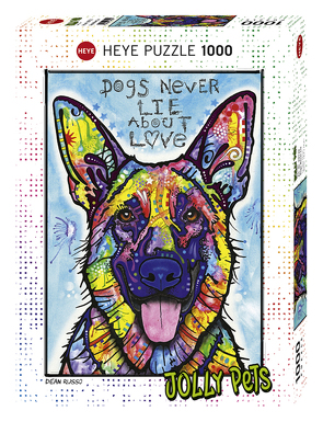 Dogs Never Lie Puzzle von Russo,  Dean