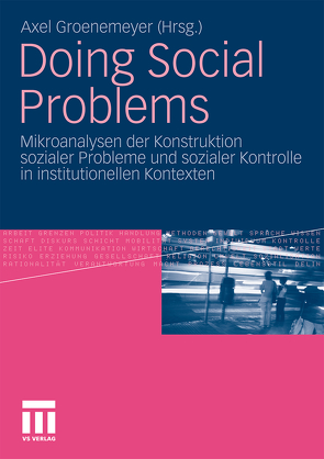 Doing Social Problems von Groenemeyer,  Axel