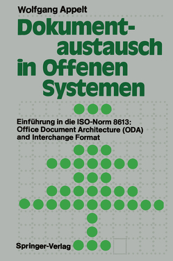 Dokumentaustausch in Offenen Systemen von Appelt,  Wolfgang