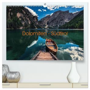 Dolomiten – Südtirol (hochwertiger Premium Wandkalender 2024 DIN A2 quer), Kunstdruck in Hochglanz von Claude Castor I 030mm-photography,  Jean