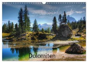 dolomiten (Wandkalender 2024 DIN A3 quer), CALVENDO Monatskalender von vahle,  kordi@uwe