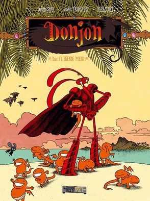 Donjon / Donjon 104 – Das fliegende Meer von Kerascoët, Sfar,  Joann, Trondheim,  Lewis, Wilksen,  Kai