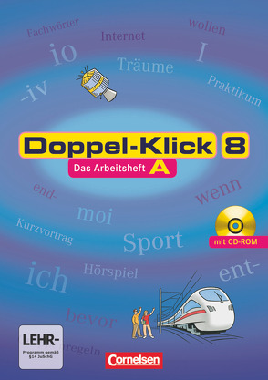 Doppel-Klick – Das Sprach- und Lesebuch – Allgemeine Ausgabe, Nord, Nordrhein-Westfalen – 8. Schuljahr von Becker,  Heliane, Faber,  Gisela, Frieling,  Axel, Gredig,  Sylvia, Greisbach,  Michaela, Jacobs,  August-Bernhard, Krull,  Renate, Pfeiffer,  Daniela, Roose,  Werner