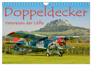 Doppeldecker – Veteranen der Lüfte (Wandkalender 2024 DIN A4 quer), CALVENDO Monatskalender von Keller,  Markus