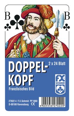 Doppelkopf – Französisches Bild