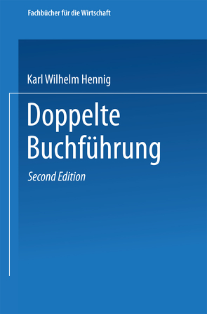 Doppelte Buchführung von Hennig,  Karl Wilhelm