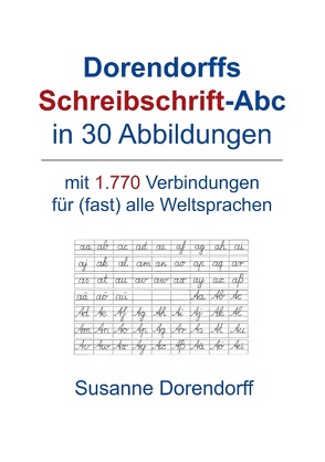 Dorendorffs Schreibschrift-Abc in 30 Abbildungen von Dorendorff,  Susanne