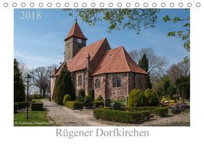 Dorfkirchen auf Rügen (Tischkalender 2018 DIN A5 quer) von Hoerenz,  Karsten