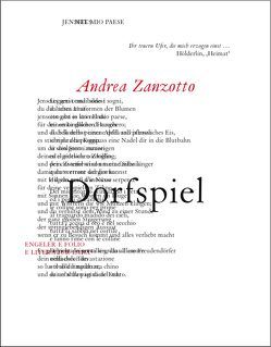 Dorfspiel von Capaldi,  Donatella, Fehninger,  Maria, Paulmichl,  Ludwig, Waterhouse,  Peter, Zanzotto,  Andrea