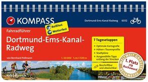 KOMPASS Fahrradführer Dortmund-Ems-Kanal-Radweg von Pollmann,  Bernhard