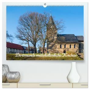 Dortmunds mittelalterliche Kirchen (hochwertiger Premium Wandkalender 2024 DIN A2 quer), Kunstdruck in Hochglanz von Hermann Heimatfotograf,  Bernd