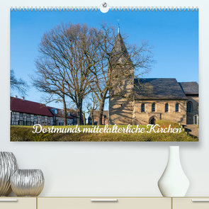 Dortmunds mittelalterliche Kirchen (Premium, hochwertiger DIN A2 Wandkalender 2023, Kunstdruck in Hochglanz) von Hermann Heimatfotograf,  Bernd