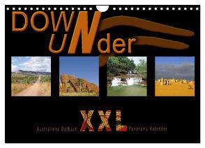 Down Under – Australiens Outback XXL (Wandkalender 2024 DIN A4 quer), CALVENDO Monatskalender von Redecker,  Andrea