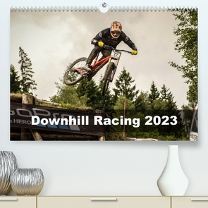 Downhill Racing 2023 (Premium, hochwertiger DIN A2 Wandkalender 2023, Kunstdruck in Hochglanz) von Fitkau Fotografie & Design,  Arne