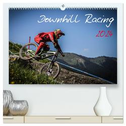 Downhill Racing 2024 (hochwertiger Premium Wandkalender 2024 DIN A2 quer), Kunstdruck in Hochglanz von Fitkau,  Arne