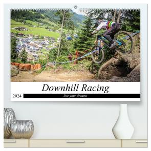 Downhill Racing (hochwertiger Premium Wandkalender 2024 DIN A2 quer), Kunstdruck in Hochglanz von Fitkau,  Arne