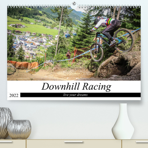 Downhill Racing (Premium, hochwertiger DIN A2 Wandkalender 2022, Kunstdruck in Hochglanz) von Fitkau,  Arne