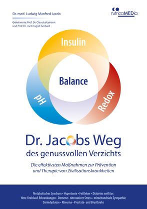 Dr. Jacobs Weg des genussvollen Verzichts: Die effektivsten Maßnahmen zur Prävention und Therapie von Zivilisationskrankheiten von Dr.med.Jacob,  Ludwig Manfred, Gerhard,  Ingrid, Leitzmann,  Claus