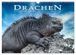 Drachen: Geheimnisvolles Tierreich (Wandkalender 2024 DIN A3 quer), CALVENDO Monatskalender von Guni,  Günter