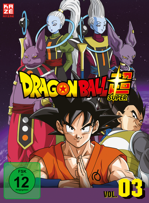 Dragonball Super – 3. Arc: Universum 6 – Episoden 28-46 (3 DVDs) von Chioka,  Kimitoshi, Hatano,  Kouhei, Hatano,  Morio, Nagamine,  Tatsuya, Nakamura,  Ryōta