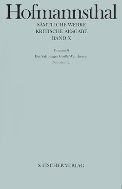 Dramen 8 von Dewitz,  Hans-Georg, Hofmannsthal,  Hugo von, Lendner,  Hans H.