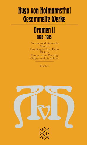 Dramen II von Hofmannsthal,  Hugo von