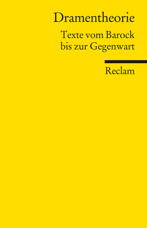 Dramentheorie von Langemeyer,  Peter