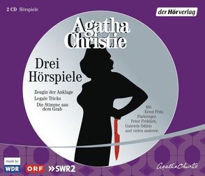 Drei Hörspiele von Bartsch,  Angelika, Carls,  Dieter, Christie,  Agatha, Costa,  Julia, Eisendle,  Gerda, Hahn,  Bernt, Land,  Paul, Mueller,  Wilfried, Odinis,  Gabrielle, Vogler,  Karl Michael