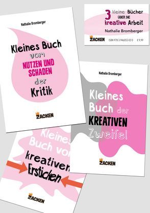 Drei kleine Bücher über die kreative Arbeit von Bromberger,  Nathalie