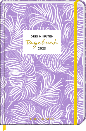 Drei Minuten Tagebuch 2023 – Palmen (All about purple) von Defaux,  Tina