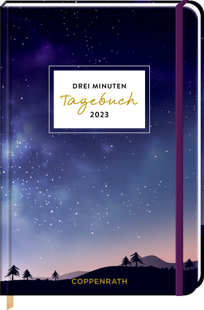 Drei Minuten Tagebuch 2023 – Sternenhimmel von Defaux,  Tina