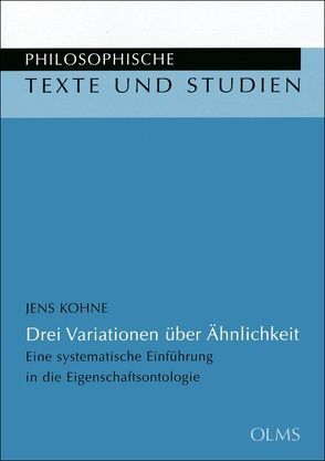 Drei Variationen über Ähnlichkeit von Kohne,  Jens