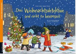 Drei Weihnachtsdetektive sind nicht zu bremsen. Ein Krimi-Poster-Adventskalender zum Vor- und Sleberlesen von Lückel,  Kristin, Pricken,  Stephan