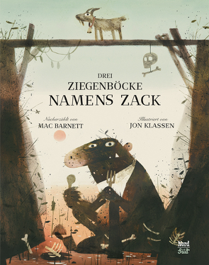 Drei Ziegenböcke namens Zack von Barnett,  Mac, Bodmer,  Thomas, Klassen,  Jon