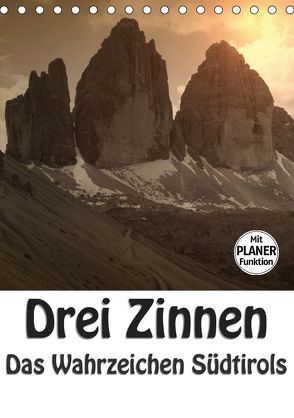 Drei Zinnen – Das Wahrzeichen Südtirols (Tischkalender 2019 DIN A5 hoch) von Niederkofler,  Georg