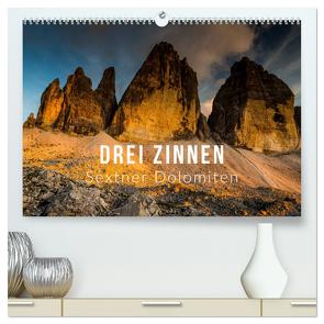Drei Zinnen. Sextner Dolomiten (hochwertiger Premium Wandkalender 2024 DIN A2 quer), Kunstdruck in Hochglanz von Gospodarek,  Mikolaj