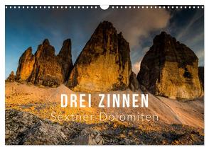 Drei Zinnen. Sextner Dolomiten (Wandkalender 2024 DIN A3 quer), CALVENDO Monatskalender von Gospodarek,  Mikolaj
