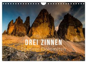 Drei Zinnen. Sextner Dolomiten (Wandkalender 2024 DIN A4 quer), CALVENDO Monatskalender von Gospodarek,  Mikolaj