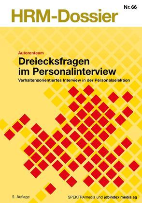 Dreiecksfragen im Personalinterview von Studer,  Juerg