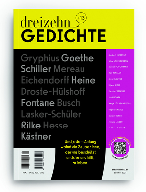 dreizehn +13 Gedichte von Heine,  Barbara, Pütter,  Katharina, Wurm,  Oliver