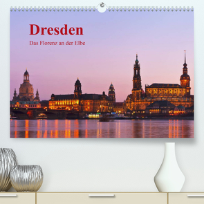 Dresden, das Florenz an der Elbe / CH-Version (Premium, hochwertiger DIN A2 Wandkalender 2023, Kunstdruck in Hochglanz) von Kirsch,  Gunter