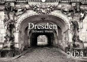 Dresden Schwarz Weiss 2023 (Wandkalender 2023 DIN A3 quer) von Meutzner,  Dirk