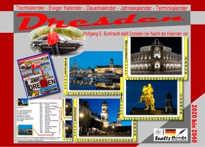 DRESDEN – Tischkalender – Ewiger Kalender – Dauerkalender – Jahreskalender – Terminkalender von Sültz,  Renate, Sültz,  Uwe H.